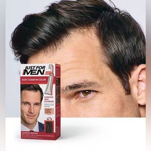 Just For Men hair color light dark medium brown black